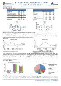 indicadores macroeconómicos - Ministerio Coordinador de Política