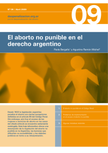 El aborto no punible en el derecho argentino