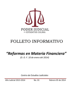 01-2014_Reformas en Materia Financiera