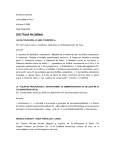 doctrina nacional - Universidad de Piura