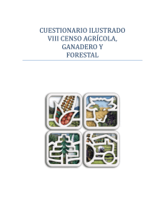 cuestionario ilustrado viii censo agrícola, ganadero y forestal