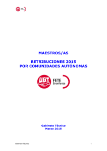 maestros/as retribuciones 2015 por comunidades - FETE-UGT