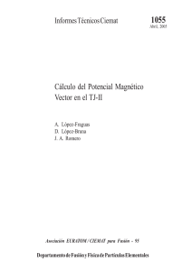 Cálculo del Potencial Magnético Vector en el TJ-II