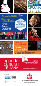 agenda - L`Eliana TV