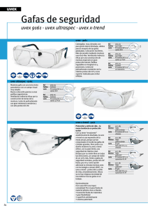 Uvex Super OTG Gafas de seguridad Transparente Protecci/ón laboral