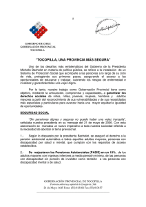 Ejes presidenciales - Gobernacion Provincial de Tocopilla