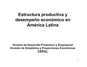 René Hernández - Estructura productiva y desempeño económico