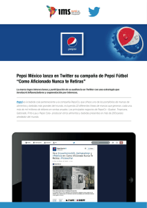Caso de éxito - Pepsi México