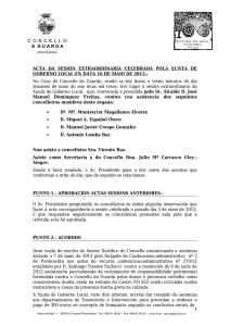 Acta de Xunta de Goberno Local do 16 de maio de 2013