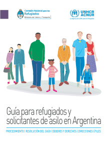 Guía para refugiados y solicitantes de asilo en Argentina