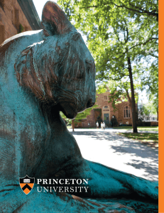 La Universidad de Princeton es una