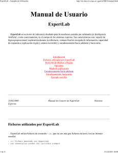 ExpertLab es un motor de inferencia diseñado para la