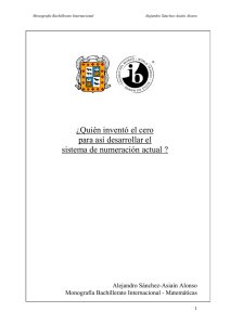 ¿Quién inventó el cero para así desarrollar el sistema de