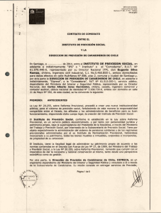 contrato de comodato - Dirección de Previsión de Carabineros de