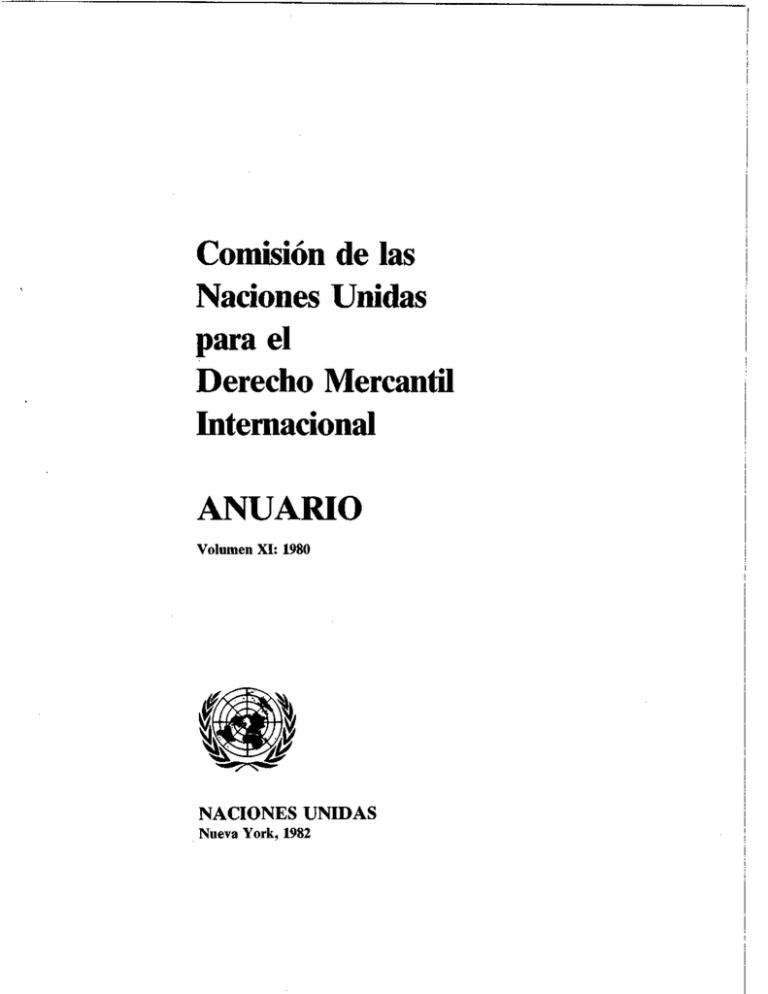 Comisión De Las Naciones Unidas Para El Derecho Mercantil