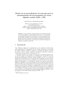 Dise˜no de un procedimiento de marcado para la automatización