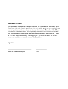 Dissertation/Thesis