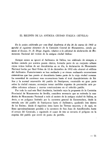 pdf El recinto de la antigua ciudad Itálica (Sevilla)