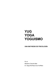 yug yoga yoguismo - Serge Raynaud de la Ferriere