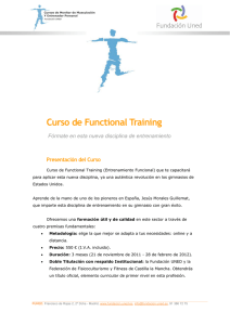 Curso de Functional Training