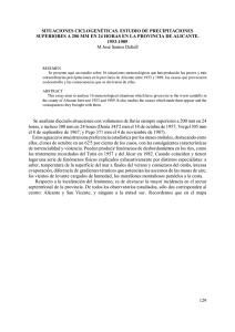 pdf Situaciones ciclogenéticas. Estudio de precipitaciones