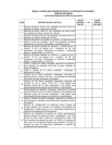 1 Servicio de tarima móvil 8 mts. cuadrados con techo móvil, con