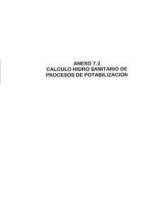 ANEXO 7.2 CALCULO HIDRO SANITARIO DE PROCESOS DE