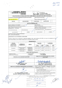 Ministerio ““ m lm L, ) de Desarrollo Urbano y Vivienda SOLICITUD