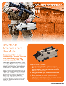 Detector de Amenazas para Uso Militar