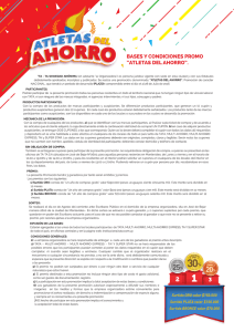 afiche A3 Bases promo atletas del ahorro - Ta-Ta