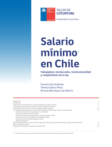 Salario Mínimo - Diciembre 2014