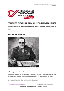 teniente general miguel rodrigo martinez breve biografía