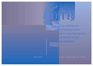los convenios fundamentales de la organizacion internacional