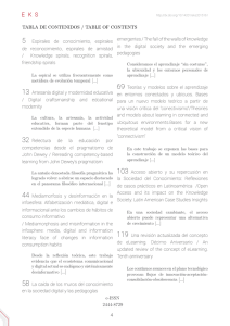 Education in the Knowledge Society (EKS), Vol. 16, Núm. 1