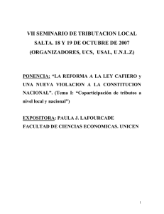 El Status jurídico de la Ciudad Autónoma de Buenos Aires a partir