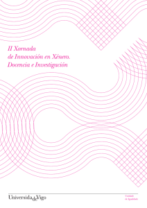II Xornada de Innovación en Xénero. Docencia e Investigación