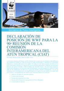 WWF Declaración de posición - Comisión Interamericana del Atún