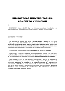 Bibliotecas universitarias - Bibliotecas Universidad de Salamanca