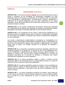 Manual Procedimientos Catastro - Máster Sergio J. Navarro Hudiel