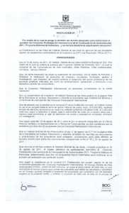 Descargue aquí resolución de adjudicación