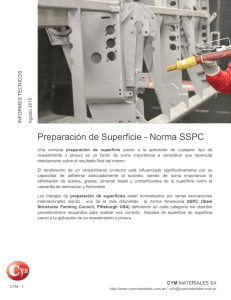 Preparación de Superficie - Norma SSPC
