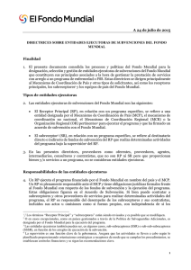 OPN on Annual Funding Decisions and Disbursements