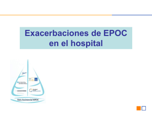 Exacerbaciones de EPOC en el hospital