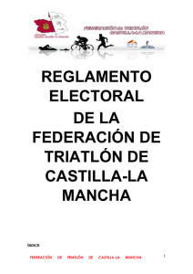 Reg. Electoral Fed. TRIATLÓN conforme CJD