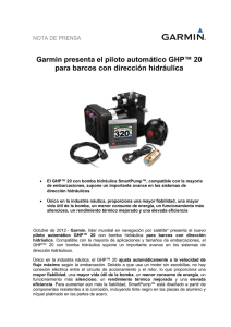 Garmin presenta el piloto automático GHP™ 20 para barcos con