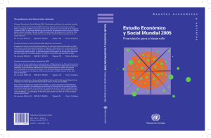 Estudio Económico y Social Mundial 2005