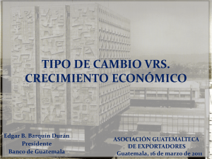 Diapositiva 1 - Banco de Guatemala