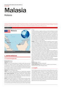 Ficha país Malasia - Ministerio de Asuntos Exteriores y de