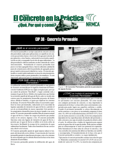 CIP 38 - Concreto Permeable