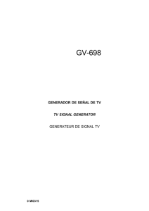 GV-698 Manual
